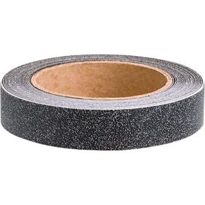 Antirutschbelag CleanGrip, 50 mm x 25 m, selbstklebend, Rutschhemmung R 11 nach DIN 51130, schwarz, 1 Rolle Antirutschbelag CleanGrip, 50 mm x 25 m, selbstklebend, Rutschhemmung R 11 nach DIN 51130, schwarz, 1 Rolle