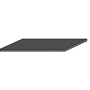 Antirutschmatte für asecos Sicherheitsschränke der UB90 und UB30 Serie, schwarz, B 925 x T 434 x H 1,3 mm Antirutschmatte für asecos Sicherheitsschränke der UB90 und UB30 Serie, schwarz, B 925 x T 434 x H 1,3 mm