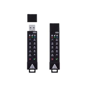 Apricorn Aegis Secure Key 3NX – USB-Flash-Laufwerk – verschlüsselt – 4 GB – USB 3.1 Gen 1 – FIPS 140-2 Level 3 Apricorn Aegis Secure Key 3NX – USB-Flash-Laufwerk – verschlüsselt – 4 GB – USB 3.1 Gen 1 – FIPS 140-2 Level 3