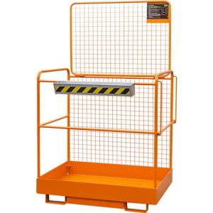Arbeitskorb Bauer Typ SIKO-G, entspricht DGUV 208-031, bis 2 Personen & bis 300 kg, Standfläche 740 x 1140 mm, Werkzeugablage & Einfahrtaschen, Stahl Arbeitskorb Bauer Typ SIKO-G, entspricht DGUV 208-031, bis 2 Personen & bis 300 kg, Standfläche 740 x 1140 mm, Werkzeugablage & Einfahrtaschen, Stahl