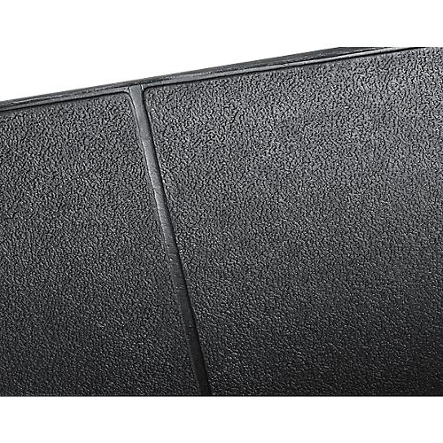 Arbeitsplatzmatte Yoga Solid Basic, geschlossene Oberfläche, schwarz, 1 Stück