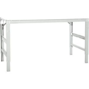 Arbeitstisch Ergo, Elektro-Hydraulik, Platte Kunststoff, 1250 x 800 mm, lichtgrau Arbeitstisch Ergo, Elektro-Hydraulik, Platte Kunststoff, 1250 x 800 mm, lichtgrau