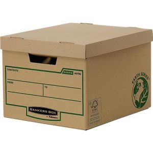 Archivbox Bankers Box® Earth, passend für 4 Archivschachteln, 100 % Recycling-Karton, 10 Stück Archivbox Bankers Box® Earth, passend für 4 Archivschachteln, 100 % Recycling-Karton, 10 Stück