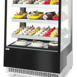 ARKTIC Kühlvitrine 500L mit 3 Regalen, 900mm ARKTIC Kühlvitrine 500L mit 3 Regalen, 900mm