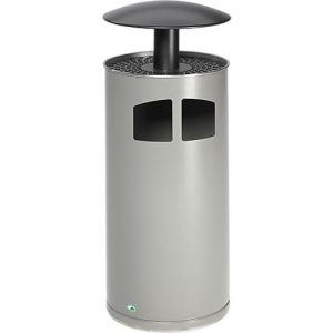 Ascher-/Abfallsammler silber/antiksilber Ascher-/Abfallsammler silber/antiksilber