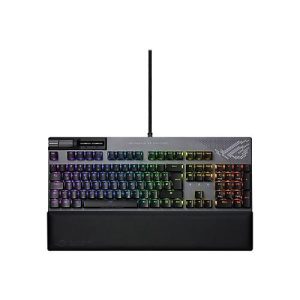 ASUS ROG Strix Flare II Animate – Tastatur – Hintergrundbeleuchtung – USB – Deutsch – Tastenschalter: ROG NX ASUS ROG Strix Flare II Animate – Tastatur – Hintergrundbeleuchtung – USB – Deutsch – Tastenschalter: ROG NX