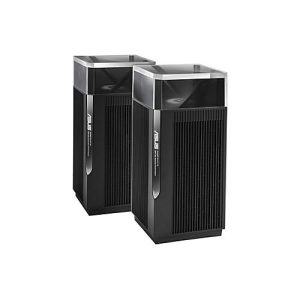 ASUS ZenWiFi Pro ET12 – WLAN-System – (2 Router) – bis zu 557 m² – Netz 1GbE, 2.5GbE – Wi-Fi 6E