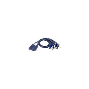ATEN Petite CS64US – KVM-/Audio-/USB-Switch – 4 x KVM/Audio/USB – 1 lokaler Benutzer – Desktop ATEN Petite CS64US – KVM-/Audio-/USB-Switch – 4 x KVM/Audio/USB – 1 lokaler Benutzer – Desktop