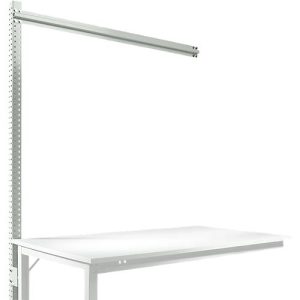 Aufbauportal, Ansatzisch SPEZIAL Arbeitstisch-/Werkbanksystem UNIVERSAL/PROFI, 1500 mm, lichtgrau Aufbauportal, Ansatzisch SPEZIAL Arbeitstisch-/Werkbanksystem UNIVERSAL/PROFI, 1500 mm, lichtgrau