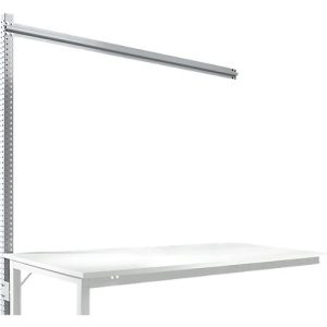 Aufbauportal, Ansatzisch SPEZIAL Arbeitstisch-/Werkbanksystem UNIVERSAL/PROFI, 1750 mm, alusilber