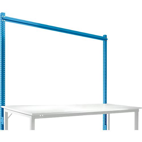 Aufbauportal, Grundtisch SPEZIAL Arbeitstisch-/Werkbanksystem UNIVERSAL/PROFI, 2000 mm, lichtblau