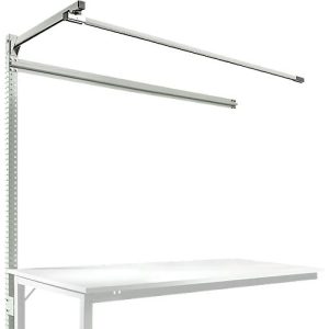 Aufbauportal m. Ausleger, Ansatztisch STANDARD Arbeitstisch/Werkbank UNIVERSAL/PROFI, 1750 mm, lichtgrau Aufbauportal m. Ausleger, Ansatztisch STANDARD Arbeitstisch/Werkbank UNIVERSAL/PROFI, 1750 mm, lichtgrau