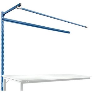 Aufbauportal m. Ausleger, Ansatztisch STANDARD Arbeitstisch/Werkbank UNIVERSAL/PROFI, 2000 mm, brillantblau Aufbauportal m. Ausleger, Ansatztisch STANDARD Arbeitstisch/Werkbank UNIVERSAL/PROFI, 2000 mm, brillantblau