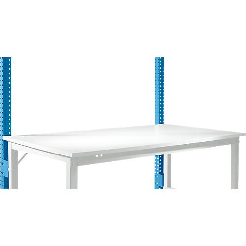Aufbauportal, niedrig, Grundtisch SPEZIAL Arbeitstisch/Werkbank UNIVERSAL/PROFI, lichtblau