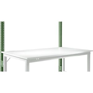 Aufbauportal, niedrig, Grundtisch STANDARD Arbeitstisch/Werkbank UNIVERSAL/PROFI, resedagrün Aufbauportal, niedrig, Grundtisch STANDARD Arbeitstisch/Werkbank UNIVERSAL/PROFI, resedagrün