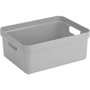 Aufbewahrungsbox Sunware Sigma Home, 24 l, hellgrau