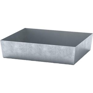 Auffwangwanne ASECOS, Stahl, 60 l Auffangvolumen, B 635 x T 785 x H 178 mm, verzinkt Auffwangwanne ASECOS, Stahl, 60 l Auffangvolumen, B 635 x T 785 x H 178 mm, verzinkt