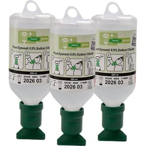Augenspülflaschen, 500 ml, 3 Stück Augenspülflaschen, 500 ml, 3 Stück