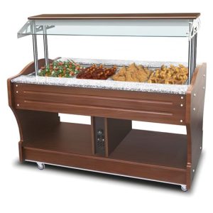 MASTRO Bainmarie-Buffet, Inselmodell, 4x GN 1/1, Breite 1550mm MASTRO Bainmarie-Buffet, Inselmodell, 4x GN 1/1, Breite 1550mm