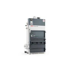 Ballenpresse HSM V-Press 610, 3 vertikale Umreifungen für Ballen bis 100 kg, Presskraft 120 kN, TorsionControlSystem, Schwenktür Ballenpresse HSM V-Press 610, 3 vertikale Umreifungen für Ballen bis 100 kg, Presskraft 120 kN, TorsionControlSystem, Schwenktür