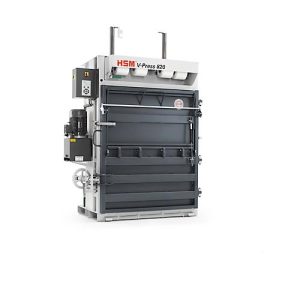 Ballenpresse HSM V-Press 820 plus, 4 vertikale Umreifungen für Ballen bis 250 kg, Presskraft 178 kN, Füllklappe Ballenpresse HSM V-Press 820 plus, 4 vertikale Umreifungen für Ballen bis 250 kg, Presskraft 178 kN, Füllklappe
