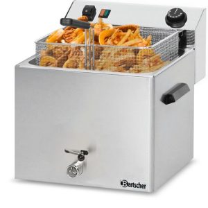 Bartscher Elektro Fritteuse „Professional“ mit Fettablasshahn Bartscher Elektro Fritteuse „Professional“ mit Fettablasshahn