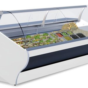 IGLOO Kühltheke Basia Neo 1.88S White, B 1960mm, Stille Kühlung IGLOO Kühltheke Basia Neo 1.88S White, B 1960mm, Stille Kühlung