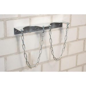 BAUER Gasflaschen-Wandhalterung GWH 140-II, Platz für 2 Gasflaschen bis ø 140 mm, L 420 x B 90 x H 50 mm, feuerverzinkt, mit Kettensicherung BAUER Gasflaschen-Wandhalterung GWH 140-II, Platz für 2 Gasflaschen bis ø 140 mm, L 420 x B 90 x H 50 mm, feuerverzinkt, mit Kettensicherung