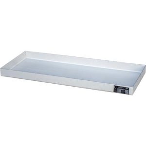 Bauer Kleingebindewanne KGW 1 V4A, ohne Lochblechrost, L 940 x B 370 x H 60 mm, 20 L, 150 kg, Edelstahl 1.4571, Silber Bauer Kleingebindewanne KGW 1 V4A, ohne Lochblechrost, L 940 x B 370 x H 60 mm, 20 L, 150 kg, Edelstahl 1.4571, Silber