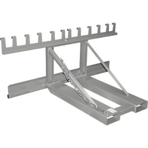 Bauer Mülltonnen-Heber MH-III, mit Gummianschlag, für 3x 80- bis 360-L-MGB, L 1030 x B 1595 x H 680 mm, lackiert, mausgrau RAL 7005 Bauer Mülltonnen-Heber MH-III, mit Gummianschlag, für 3x 80- bis 360-L-MGB, L 1030 x B 1595 x H 680 mm, lackiert, mausgrau RAL 7005