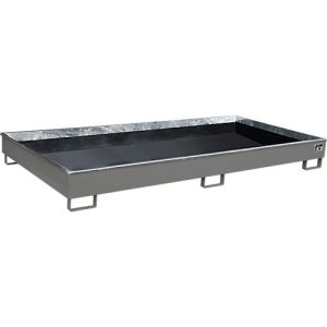 Bauer Regalwanne RW 2700-1 PE, mit PE-Einsatz, L 2665 x B 1315 x H 210 mm, mausgrau RAL 7005 Bauer Regalwanne RW 2700-1 PE, mit PE-Einsatz, L 2665 x B 1315 x H 210 mm, mausgrau RAL 7005