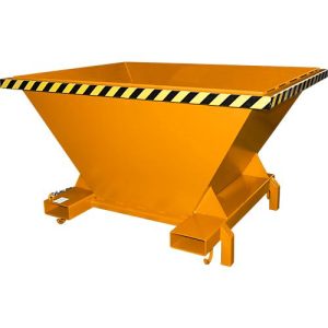 Bauer SBT Befülltrichter, Stahlblech, Stützfüße, Einfahrtaschen, lackiert, L 1320 x B 1710 x H 990 mm, gelborange RAL 2000 Bauer SBT Befülltrichter, Stahlblech, Stützfüße, Einfahrtaschen, lackiert, L 1320 x B 1710 x H 990 mm, gelborange RAL 2000