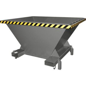 Bauer SBT Befülltrichter, Stahlblech, Stützfüße, Einfahrtaschen, lackiert, L 1320 x B 1710 x H 990 mm, mausgrau RAL 7005 Bauer SBT Befülltrichter, Stahlblech, Stützfüße, Einfahrtaschen, lackiert, L 1320 x B 1710 x H 990 mm, mausgrau RAL 7005