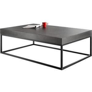 Beistelltisch Beton, 1200 x 750 x 380 mm, schwarz Beistelltisch Beton, 1200 x 750 x 380 mm, schwarz