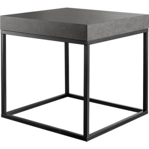 Beistelltisch Beton, 550 x 550 x 530 mm, schwarz Beistelltisch Beton, 550 x 550 x 530 mm, schwarz