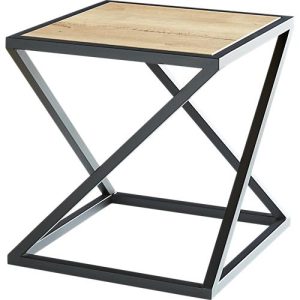 Beistelltisch X, Quadratform, X-Fuß-Gestell, B 500 x T 500 x H 530 mm, desinfektionsmittelbeständig, Eiche Rustique Beistelltisch X, Quadratform, X-Fuß-Gestell, B 500 x T 500 x H 530 mm, desinfektionsmittelbeständig, Eiche Rustique