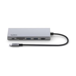 Belkin CONNECT USB-C 7-in-1 Multiport Adapter – Dockingstation – USB-C – HDMI – 2.5GbE
