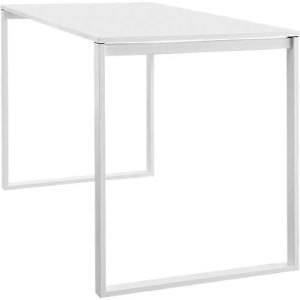 Besprechungsstehtisch Squart, bis 6 Personen, Rechteck, Bügelfuß, B 1600 x T 900 x H 1120 mm, weiß/weiß Besprechungsstehtisch Squart, bis 6 Personen, Rechteck, Bügelfuß, B 1600 x T 900 x H 1120 mm, weiß/weiß
