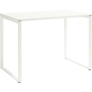 Besprechungsstehtisch Squart, bis 6 Personen, Rechteck, Bügelfuß, B 1800 x T 900 x H 1120 mm, weiß/weiß Besprechungsstehtisch Squart, bis 6 Personen, Rechteck, Bügelfuß, B 1800 x T 900 x H 1120 mm, weiß/weiß