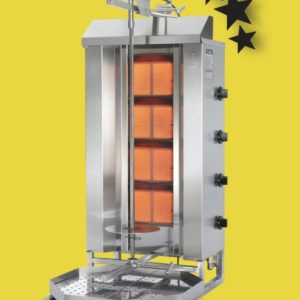 POTIS GD4 Gyrosgrill Dönergrill Kebabgrill 70 kg, „ERDGAS“ POTIS GD4 Gyrosgrill Dönergrill Kebabgrill 70 kg, „ERDGAS“