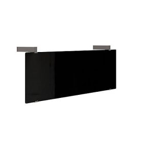 Blende, Acrylglas schwarz, B 1440 mm Blende, Acrylglas schwarz, B 1440 mm