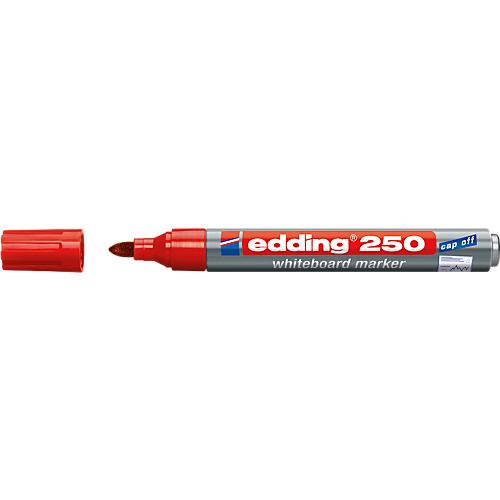 Boardmarker Edding 250, 10 Stück, rot
