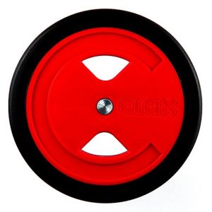 Bockrolle CLAX®, Ersatzteil für das CLAX® Klappmobil, ⌀ ca. 170 mm, rot Bockrolle CLAX®, Ersatzteil für das CLAX® Klappmobil, ⌀ ca. 170 mm, rot