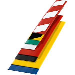 Boden-Markierungsband, B 50 mm, L 50 m, rot/weiß Boden-Markierungsband, B 50 mm, L 50 m, rot/weiß