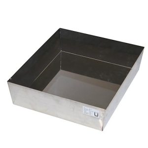 Bodenauffangwanne Stawa-R für asecos Sicherheitsschränke der Q30, Q90, S90 und K90 Serie, Edelstahl 1.4016, B 442 x T 507 x H 127 mm, 22 l