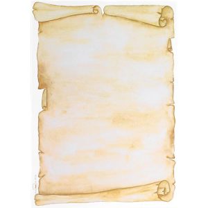 Briefbögen ‚Pergament‘, 50 Blatt Briefbögen ‚Pergament‘, 50 Blatt