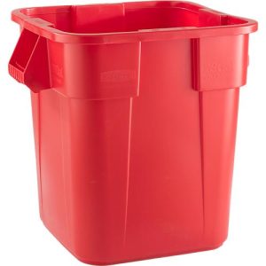 Brute-Container, eckig, 105 l, rot Brute-Container, eckig, 105 l, rot