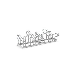 Bügelparker WSM, 2-seitig, für Reifen bis B 55 mm, B 1400 x T 3200 x H 500 mm, Stahl feuerverzinkt, 8 Einstellplätze, zerlegt Bügelparker WSM, 2-seitig, für Reifen bis B 55 mm, B 1400 x T 3200 x H 500 mm, Stahl feuerverzinkt, 8 Einstellplätze, zerlegt
