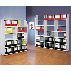Büroregal Dante®, Regalfeld, H 1900 x B 800 mm, ohne Rückwand, weiß Büroregal Dante®, Regalfeld, H 1900 x B 800 mm, ohne Rückwand, weiß