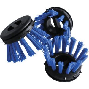 Bürsteneinsatz für Gummi-Ringmatte, blau Bürsteneinsatz für Gummi-Ringmatte, blau